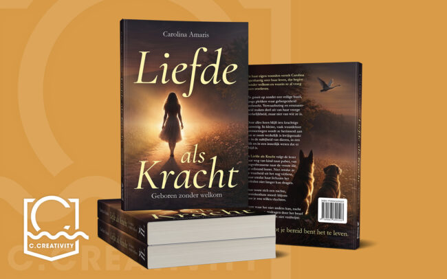 Carolina Amaris - Liefde als Kracht - Boek ontwerp C.Creativity